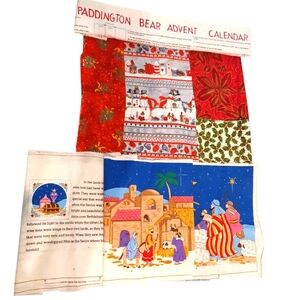 Christmas Fabric + Paddington Bear Advent Calendar 6703